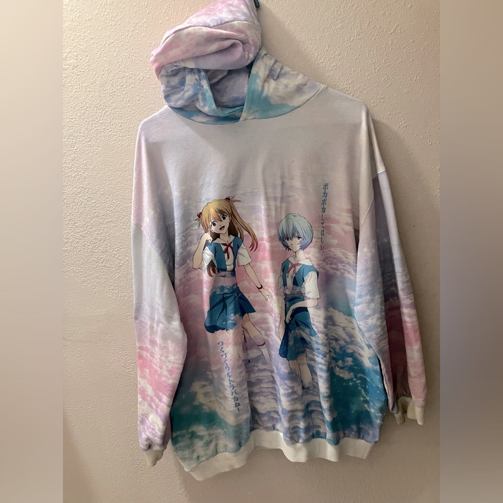 Evangelion x ACDC RAG hoodie XL